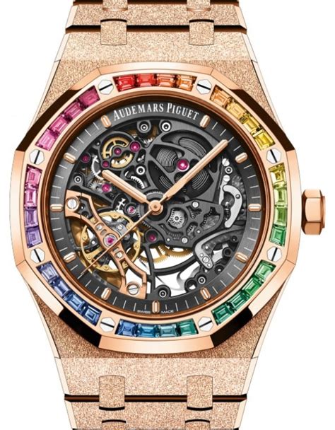 audemars piguet rose gold rainbow